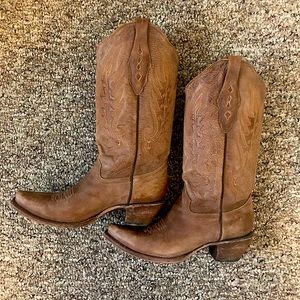 Corral boots vintage tan 8.5